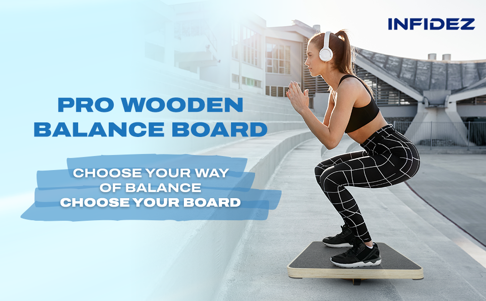 Amazon.com : INFIDEZ 360 Degree Rotation Anti-slip Wooden Balance